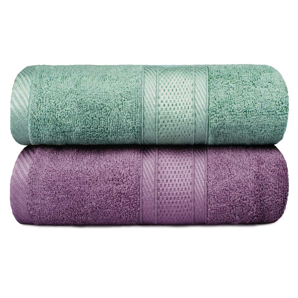 Yoofoss Bamboo Face Cloths 10 Pack Baby Wash Cloths Towel 70x140 cm 2 Pack - image 1
