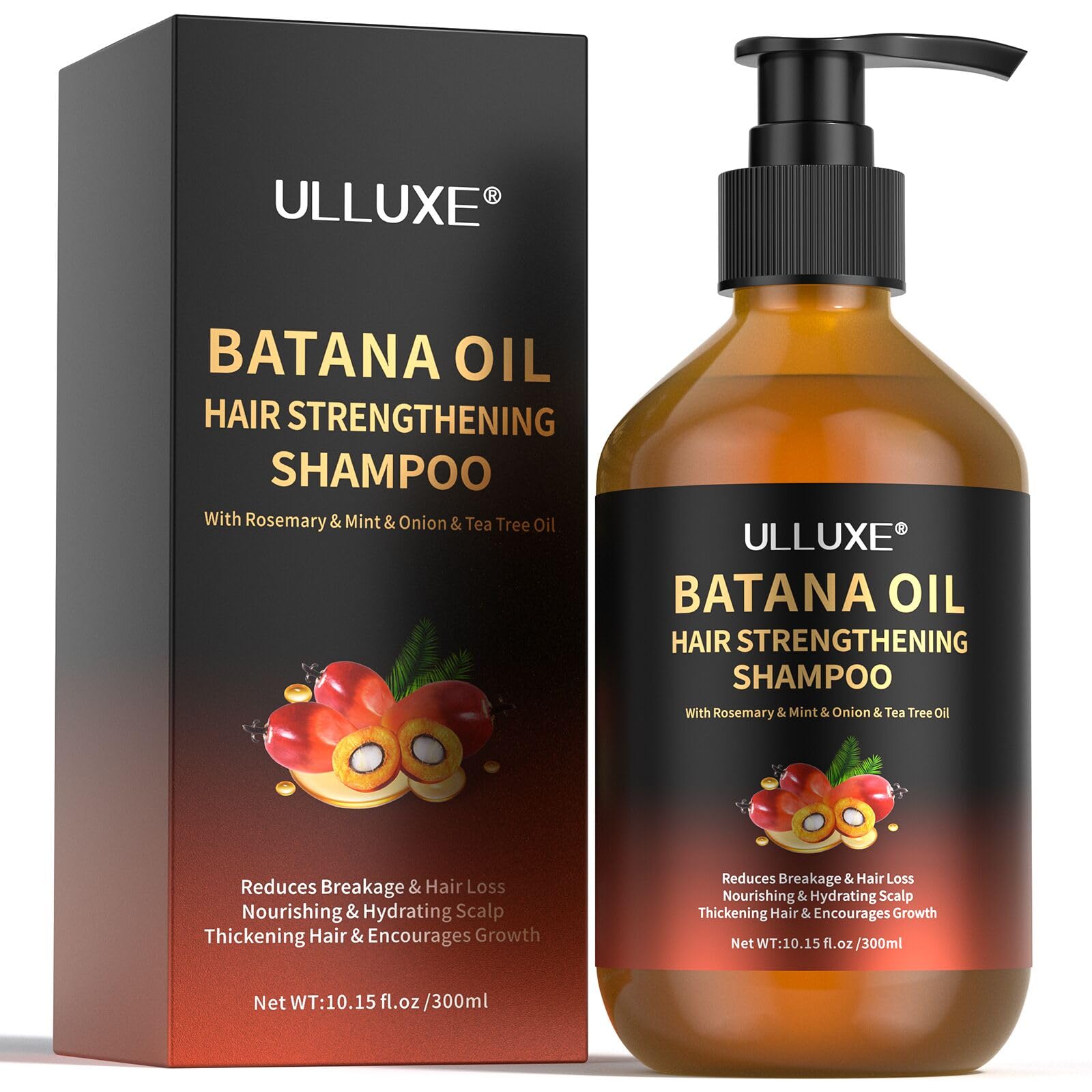Jolof Store Batana Oil Shampoo for Hair Growth and Strengthening | 300mL