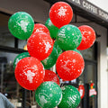 Tomario 150pcs Christmas Balloons | Red & Green Latex Party Decor
