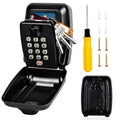 Vizgifin Key Safe Wall Mounted | Large 12-Digit Outdoor Lock Box