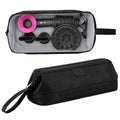 Kyrio Travel Storage Bag for Dyson Airwrap and Supersonic - Black PU Leather