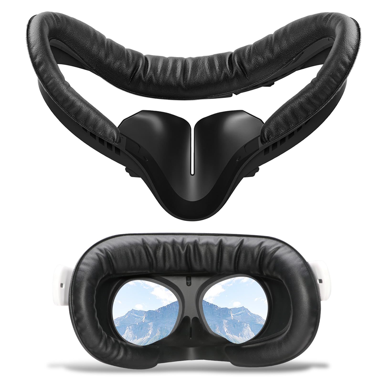 Jolof Store VR Face Pad for Meta Quest 2 – Sweat-Proof PU Leather Cushion