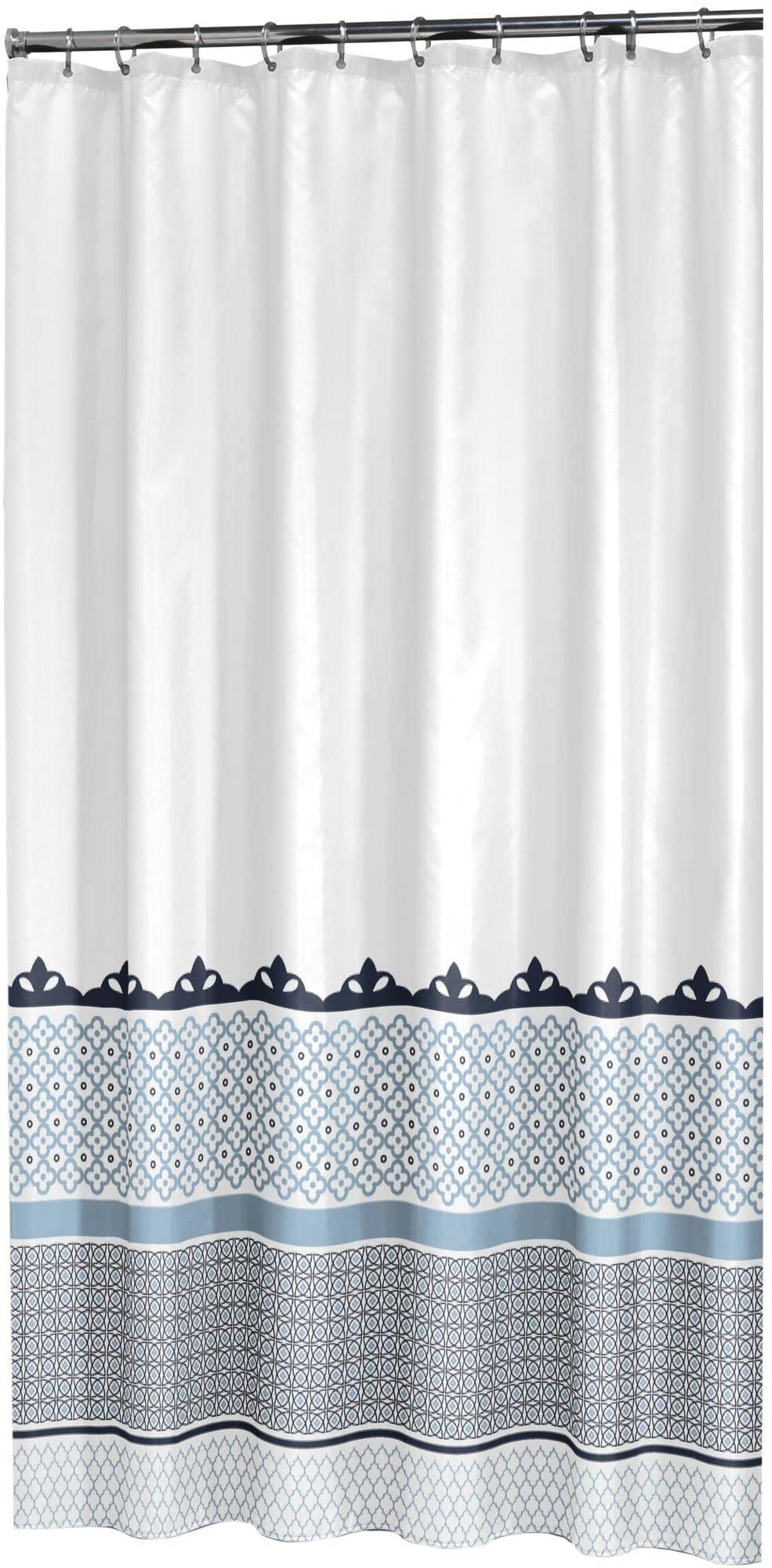 Sealskin Marrakech Shower Curtain | Blue Water Repellent Polyester | 180x200cm