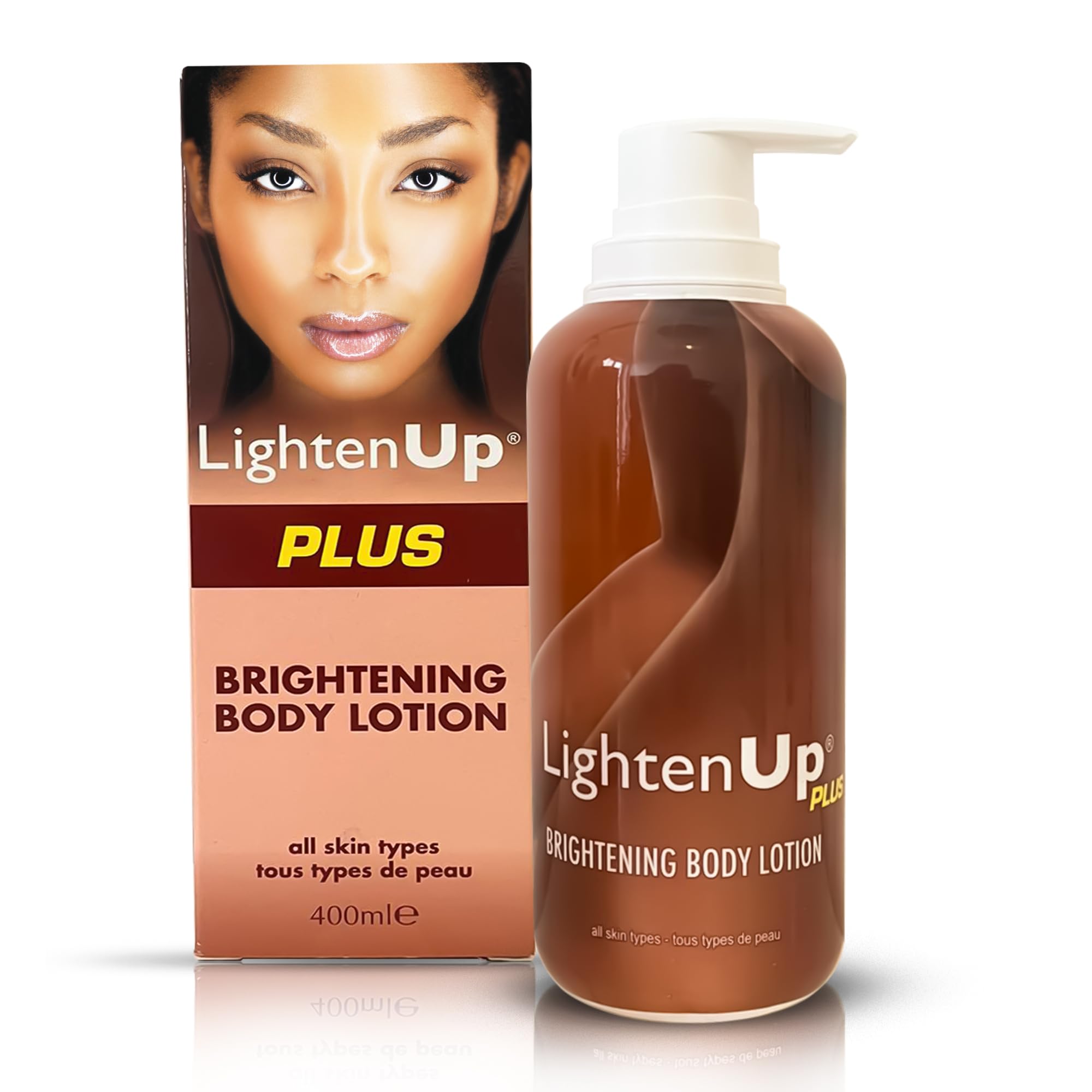 LightenUp Skin Brightening Lotion – Dark Spot Corrector with Shea Butter