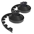 VOUNOT 20m Flexible Lawn Edging – Plastic Garden Border with 60 Pegs