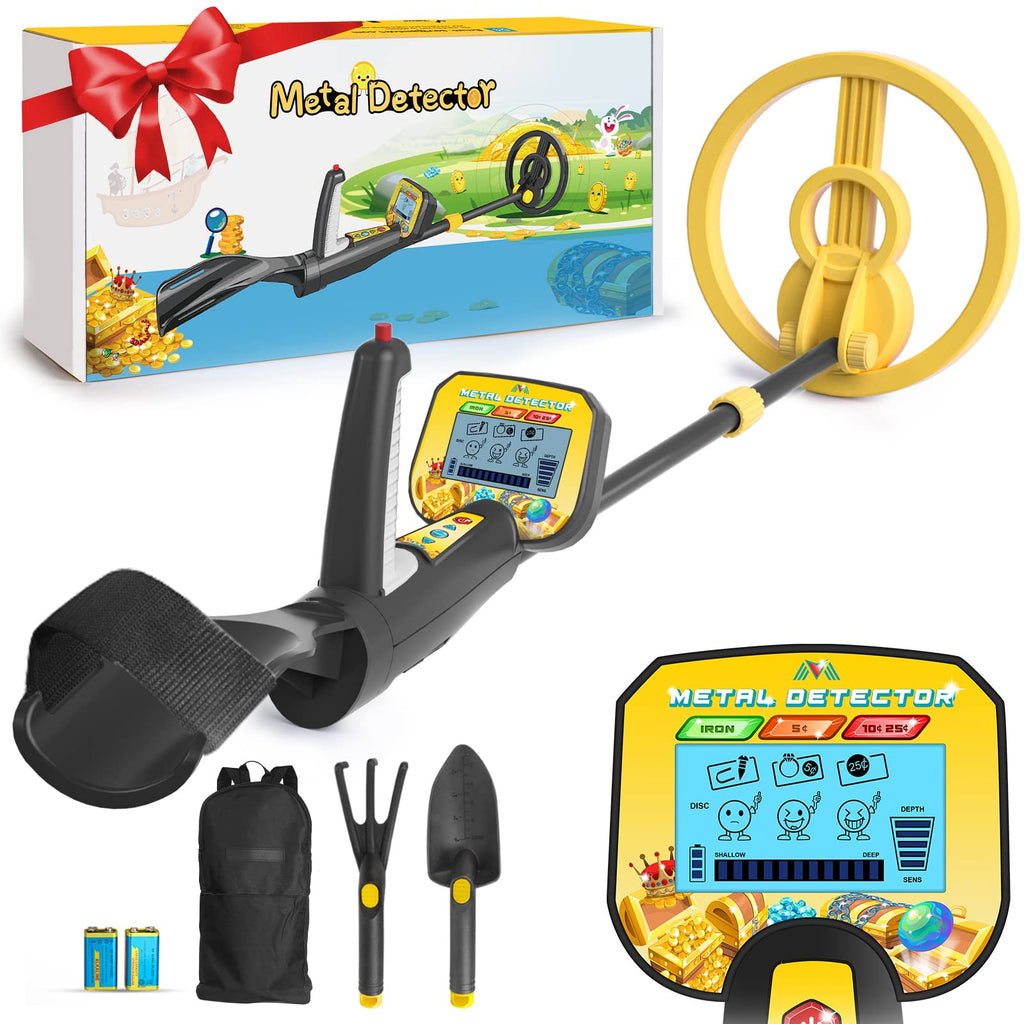 Kids Metal Detector – Waterproof 7 Inch Junior Treasure Hunter