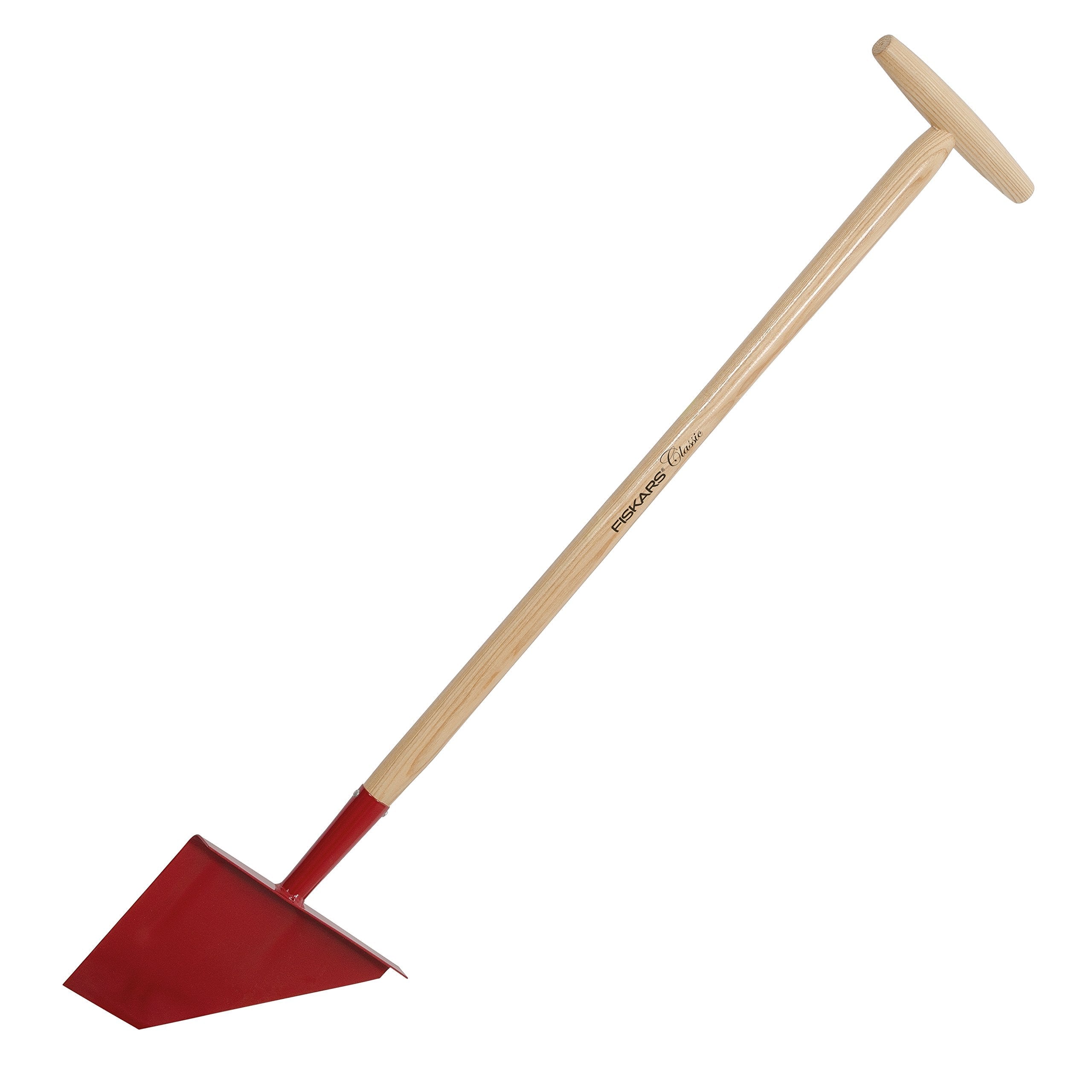 Fiskars Classic Lawn Edger – Boron Steel Head & Ash Wood Handle, 104cm
