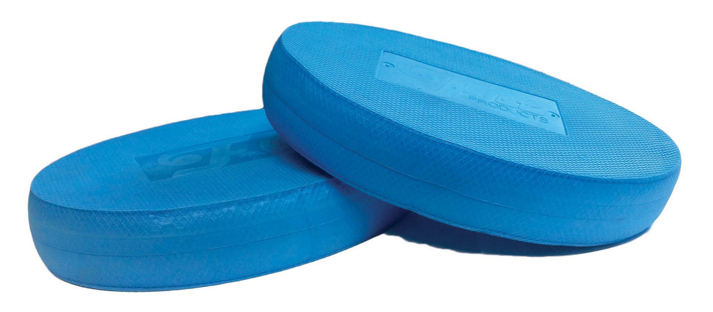 FitProducts Oval TPE Balance Pads – Set of 2 for Yoga and Physiotherapy