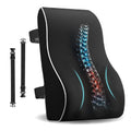 Menmamenma Lumbar Support Pillow for Office Chair Car Memory Foam Back Cushion Large Back Support Pillow for Computer, Gaming Chair