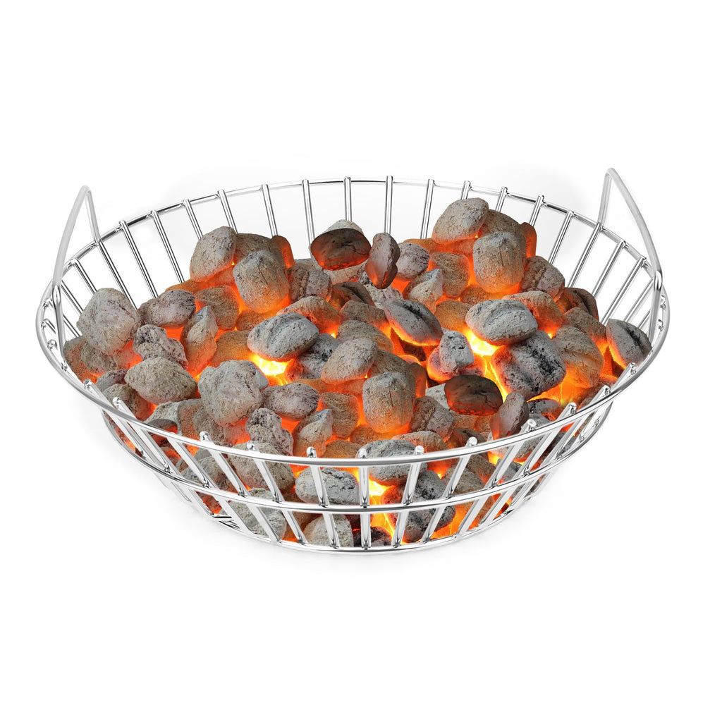 Onlyfire Stainless Steel Charcoal Ash Basket for Large BGE & Kamado Joe