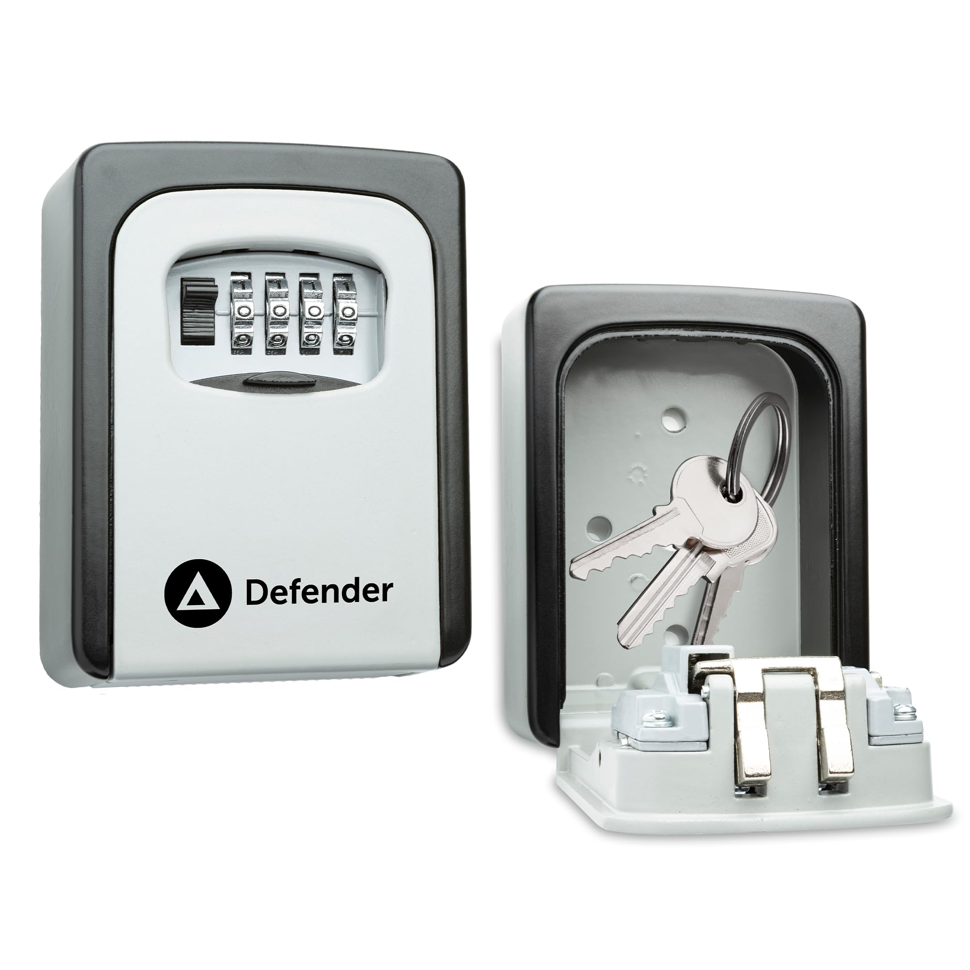 Defender Outdoor Wall Mounted Key Safe – Waterproof Combination Lock Box