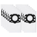 KFI 357 Filter Bags for Karcher WD2 WD3 MV3 - 12 Pack