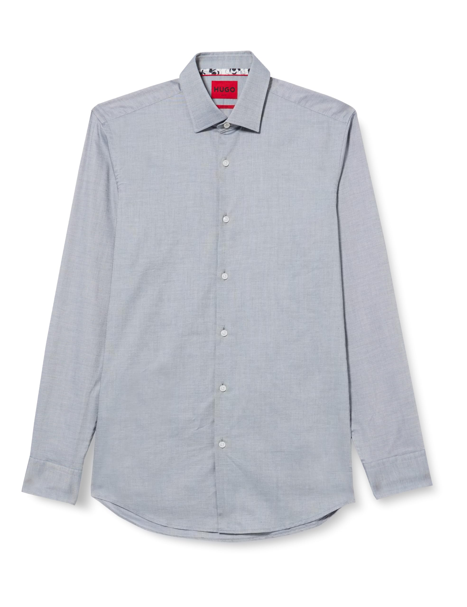 HUGO Koey Men's Cotton Casual Shirt - Open Blue -