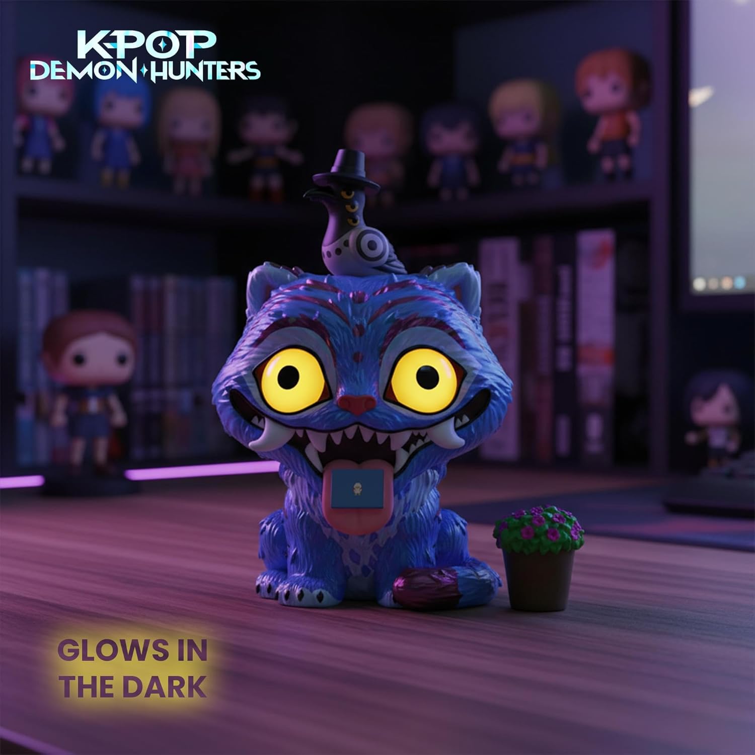 Funko Pop KPop Demon Hunters – Derpy with Sussie Glow Vinyl Figure