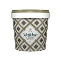 Maldon Garlic Sea Salt – Wild & Roasted Pyramid Flakes, 500g Tub