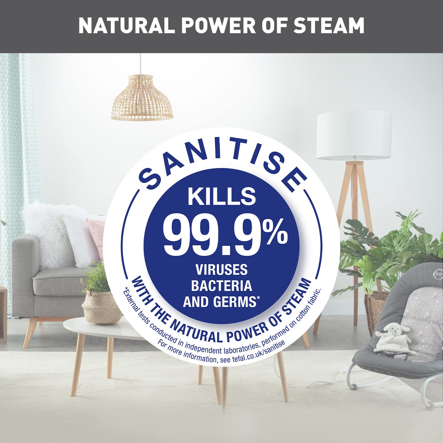 Tefal Access Steam Force Handheld Garment Steamer - 2000W, DT8250