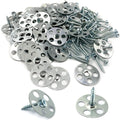 ESINO 36mm Tile Backer Board Washers & Screws for XPS Insulation - 120 Pcs