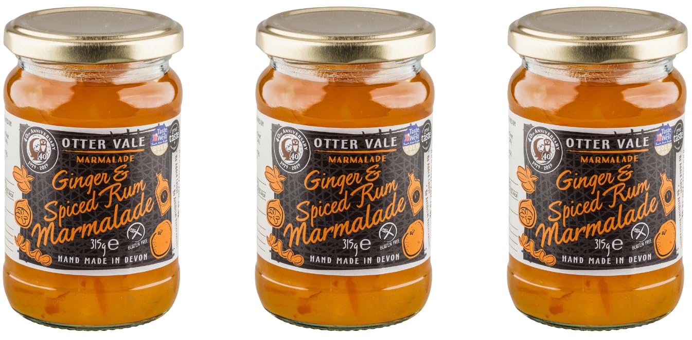 Otter Vale Ginger & Spiced Rum Seville Orange Marmalade - 315g