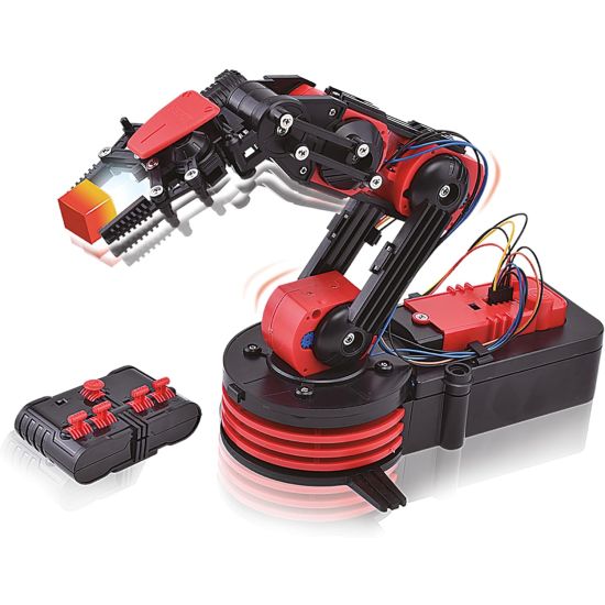 Machine Works Wireless Robotic Arm Kit – 175-Piece STEM Building Set