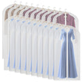 Univivi 60" Hanging Garment Bags - Set of 20 Clear PEVA Suit Covers