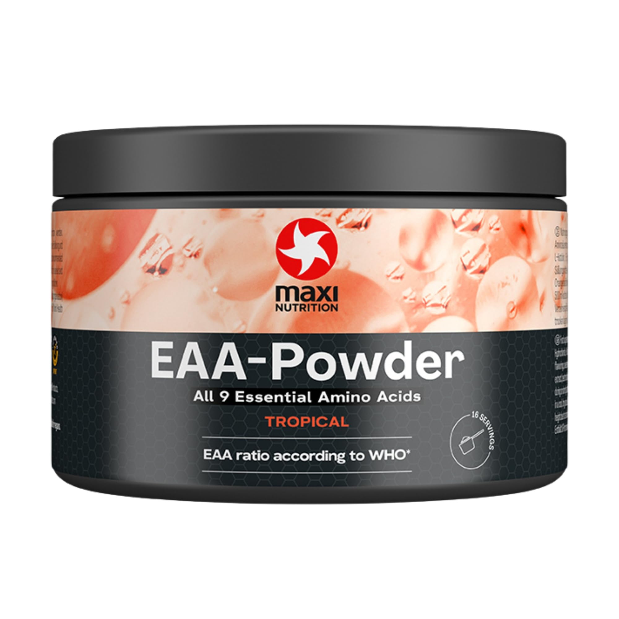 MaxiNutrition EAA Powder Tropical 250g – Vegan Essential Amino Acids