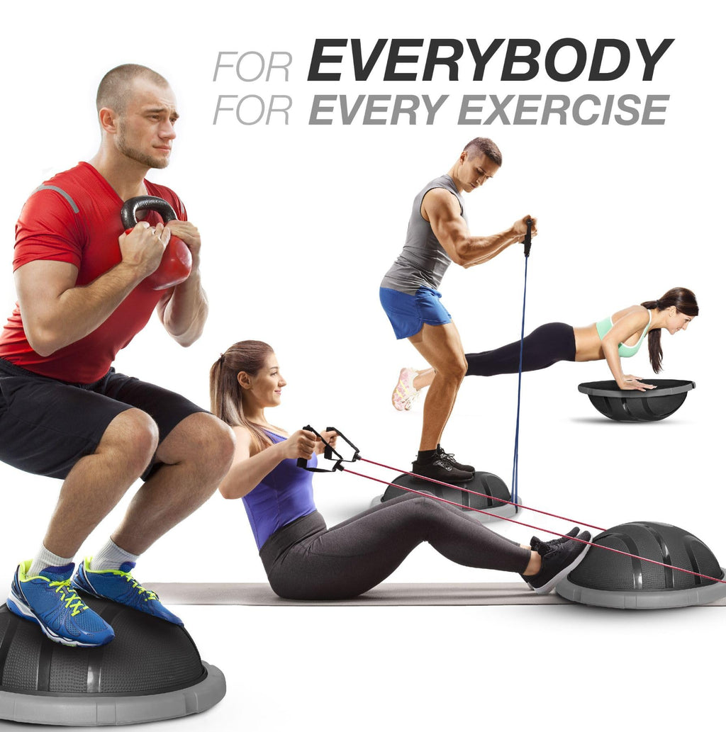 Yes4All 60cm Inflatable Stability Half Exercise Ball Balance Trainer