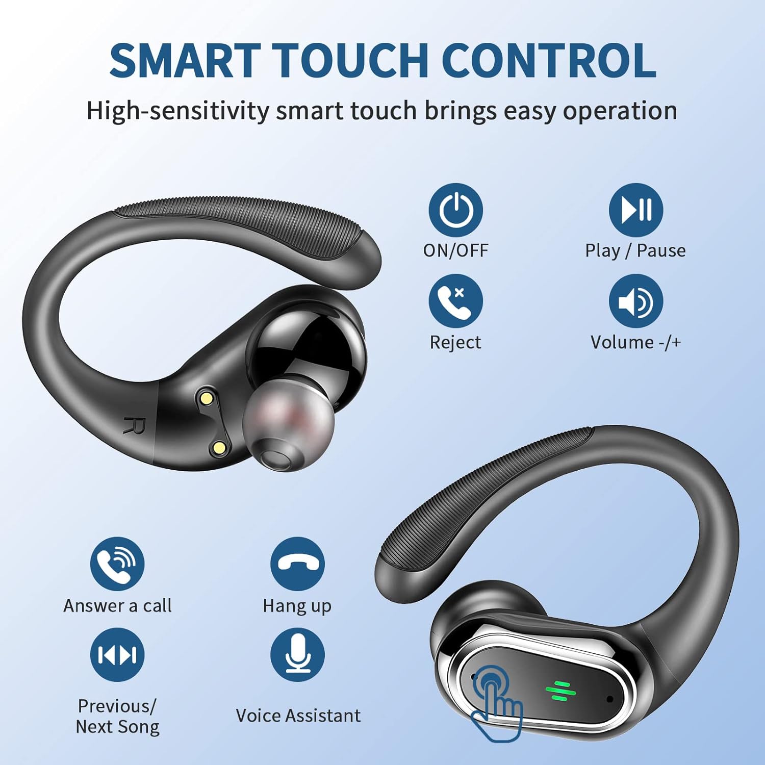 Massive Discounts Wireless Sport Earbuds – Bluetooth 5.4 IP7 Waterproof