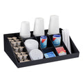 Navaris Coffee Station Organiser – 10 Compartment Tea & Condiment Caddy