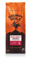 Grumpy Mule High and Mighty Espresso Whole Bean Coffee - 500g