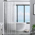 Ecooe 3D Stone Shower Curtain - Waterproof EVA Bathroom Decor - 120x200cm
