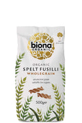 Biona Organic Wholewheat Spelt Fusilli Pasta - 500g (Pack of 5)