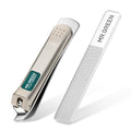 MR.GREEN Slanted Edge Nail Clippers – Anti-Splash Stainless Steel Trimmer