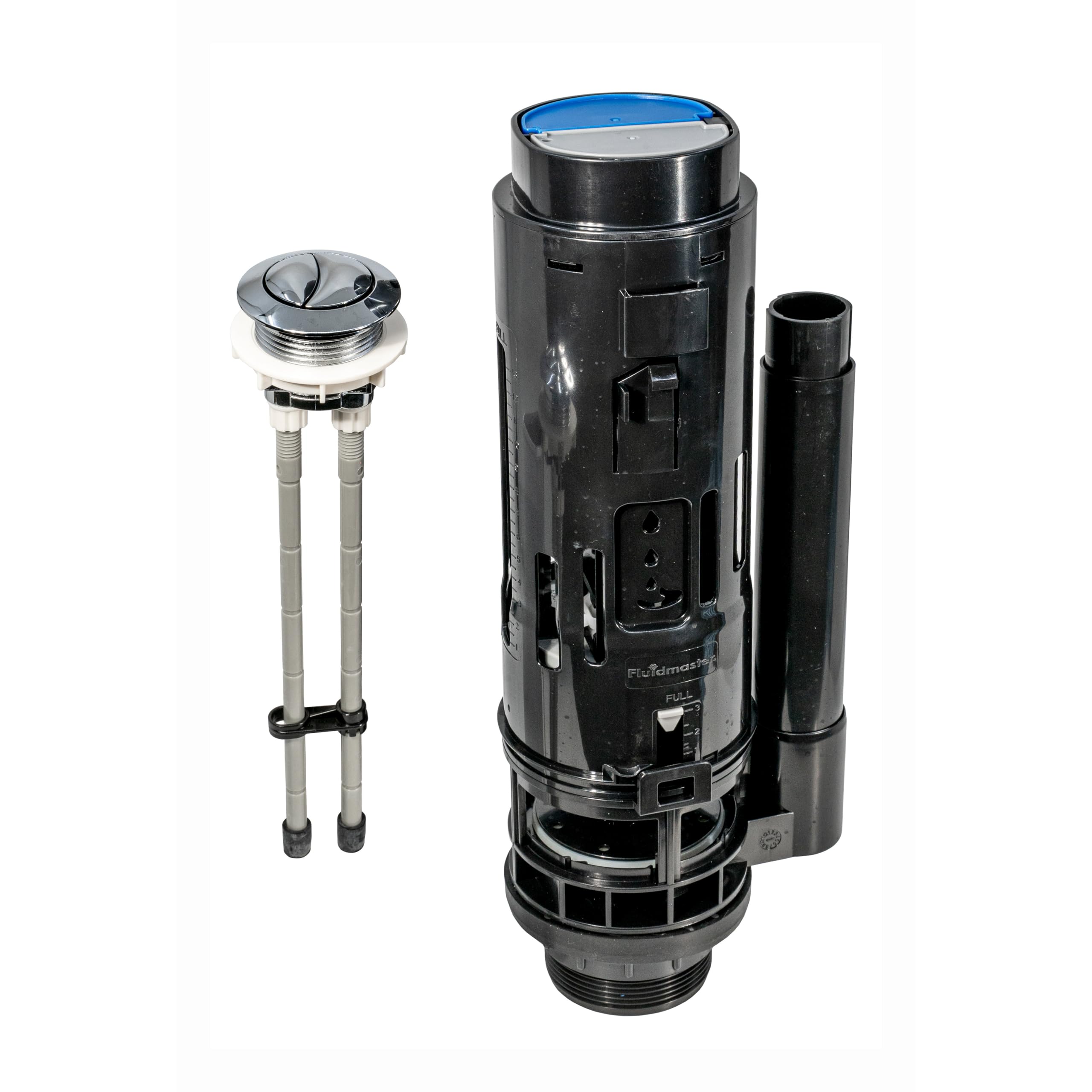 Fluidmaster PRO820UK Dual Flush Valve | Mechanical Top Button 2" Outlet