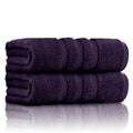 GC Gaveno Cavailia Luxury 550 GSM Zero Twist Cotton Bath Towel - Purple