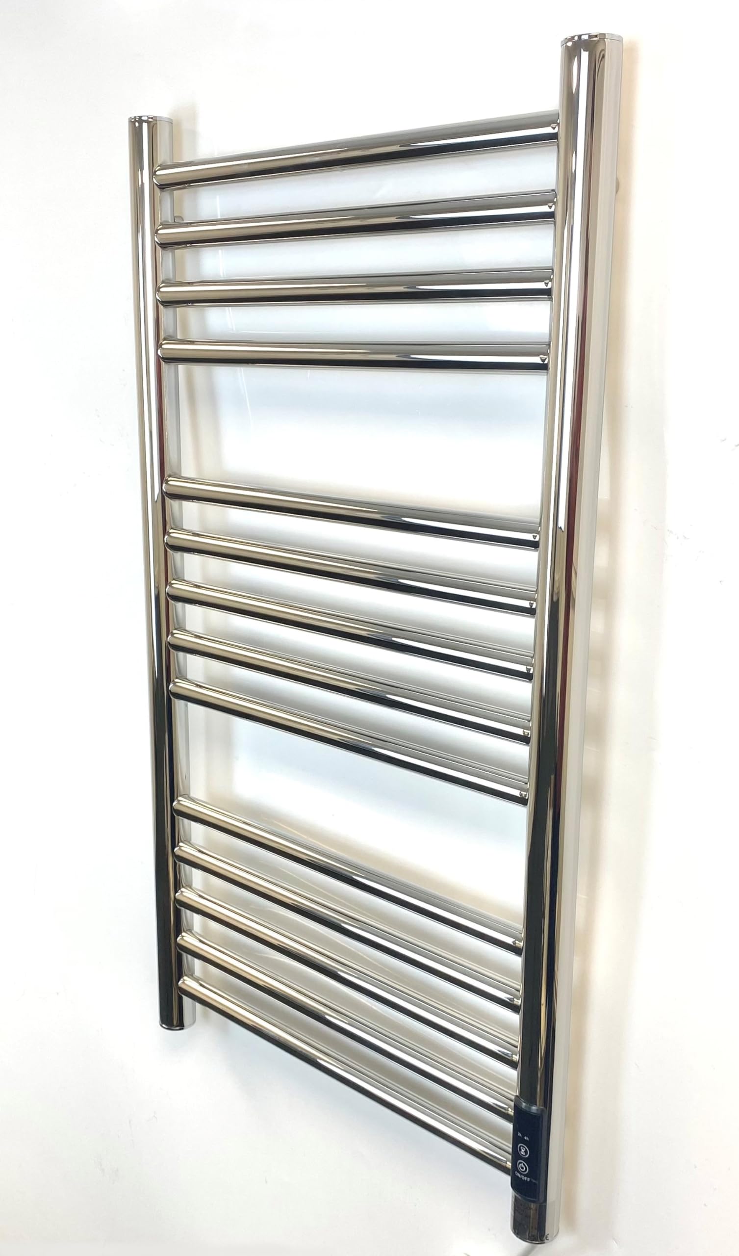 Manissa Siena Electric Heated Towel Rail | Stainless Steel 500w x 720h