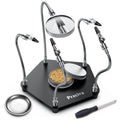 Preciva Magnetic Helping Hands Soldering Tool with Magnifying Glass