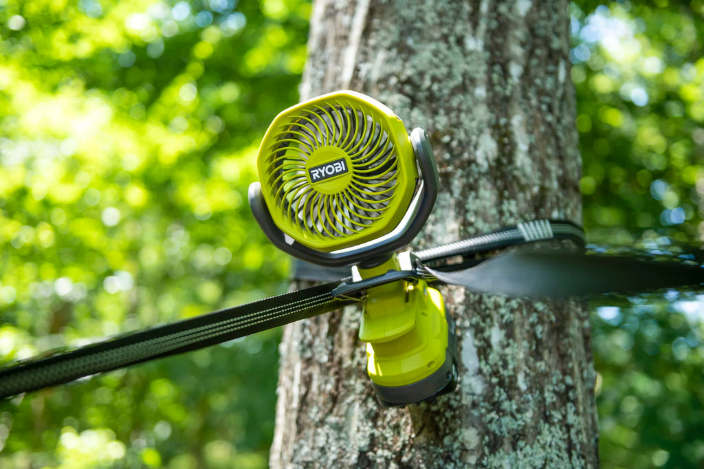Ryobi 18V ONE+ Cordless 10cm Clamp Fan – Portable Bare Tool