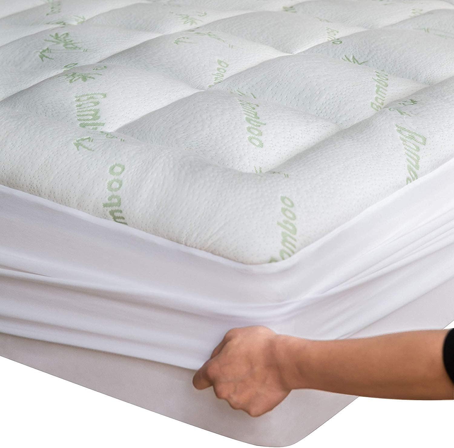 Niagara Bamboo Small Double Mattress Topper – Cooling Pillow Top Pad