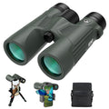 Gosky 10X42 HD Binoculars with Phone Adapter | Waterproof BAK4 Prism