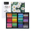 Artecho Soft Oil Pastels Set - 72 Multicolor Drawing Crayons for Artists