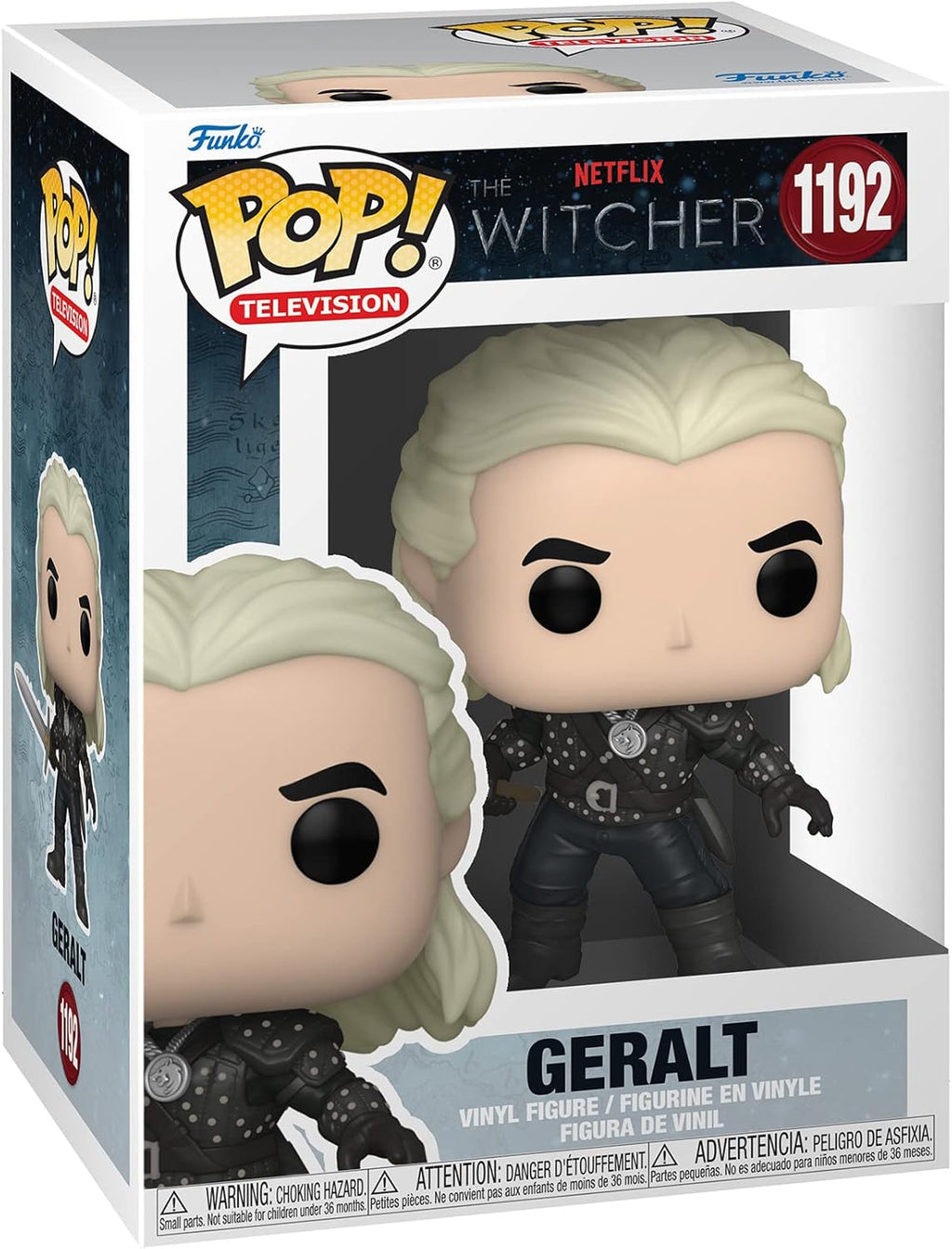 Funko Pop! TV: The Witcher – Geralt 3.75-Inch Vinyl Figure