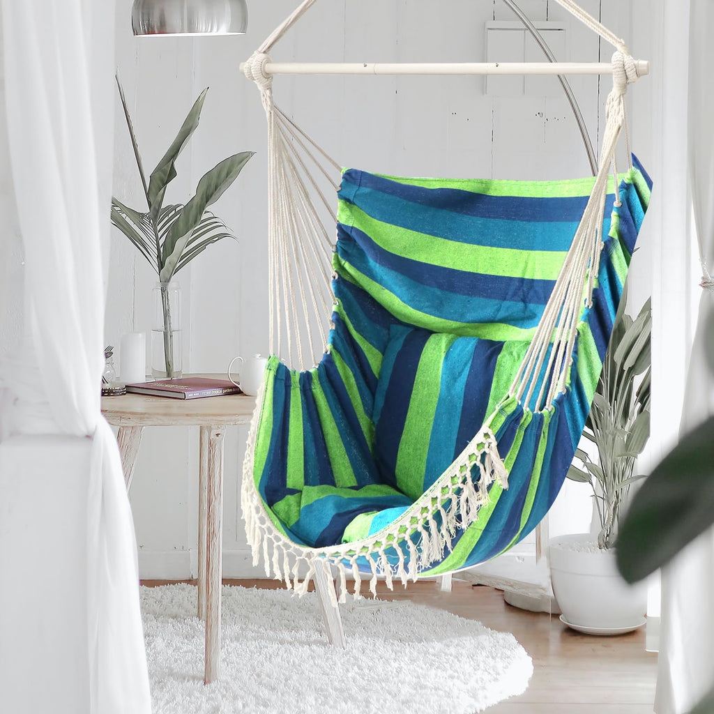Chihee Hammock Chair Hanging Swing | 500lb Capacity Steel Spreader Bar