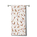 MYSOMY Hungarian Vizsla Waffle Weave Kitchen Towel – Dog Lover Gift