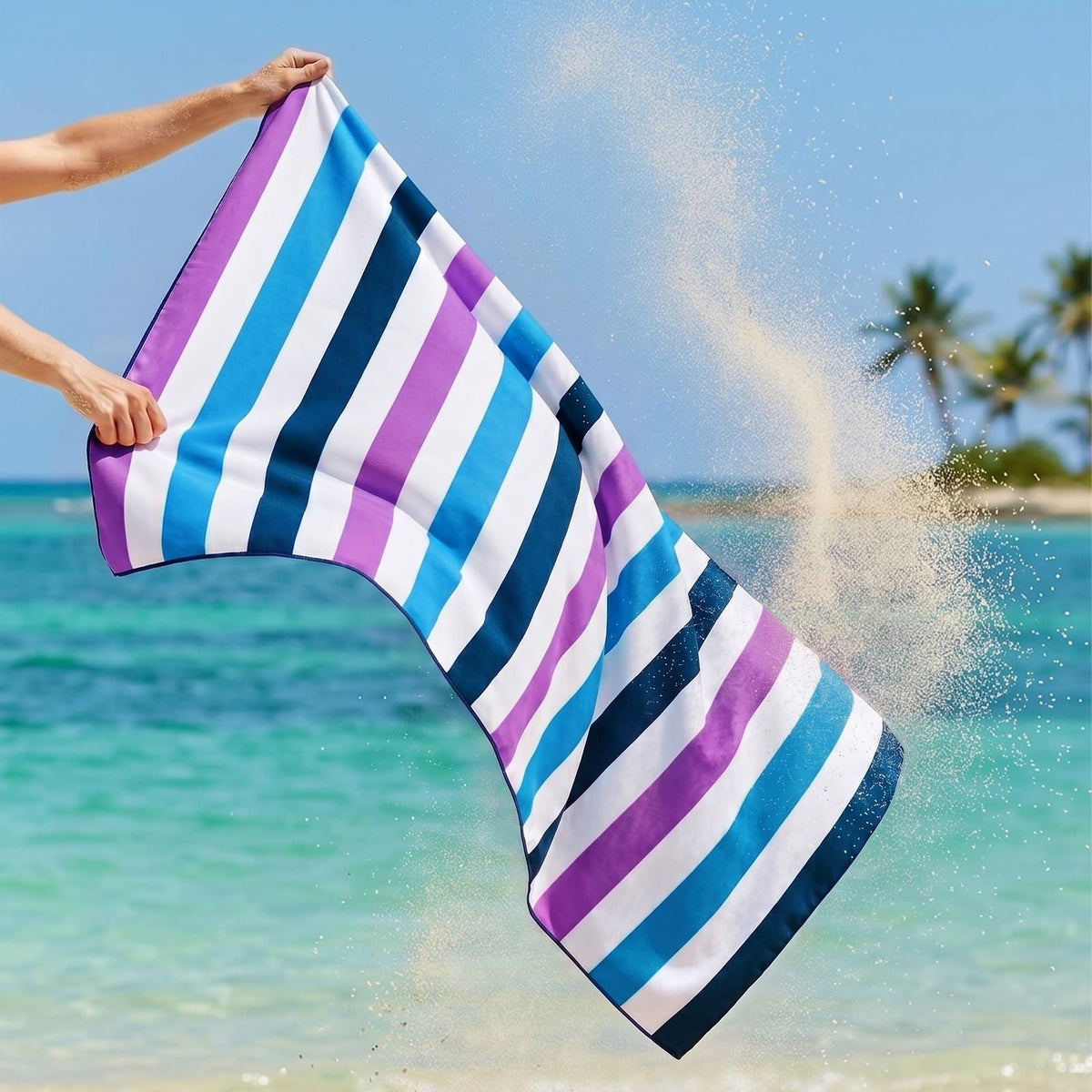 Exclusivo Mezcla Oversized Microfiber Beach Pool Towel for Adults, 180x90cm - image 4