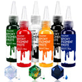 Teexpert Epoxy Resin Pigment Paste - 6 Color Opaque Liquid Dye Set, 300ml