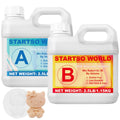 STARTSO WORLD Silicone Mold Making Kit - 80oz Food Safe Platinum Rubber