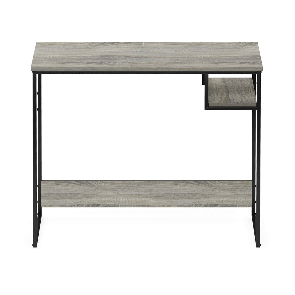 Furinno Moretti Modern Lifestyle Study Desk, Computer Desk, 90 cm W, French Oak Grey - image 5