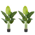 Keeplush 120CM Artificial Bird of Paradise Plant | Faux Banana Tree