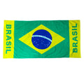 Brazil Flag Beach Towel – 100% Cotton Jumbo Bath Towel