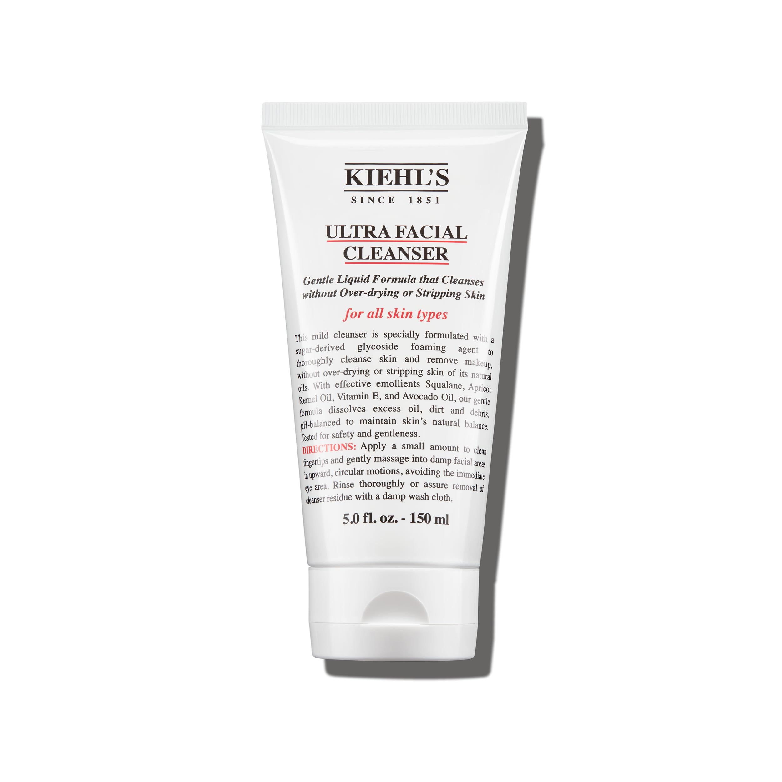 Kiehl's Ultra Facial Cleanser – Gentle Foaming Face Wash, 150ml